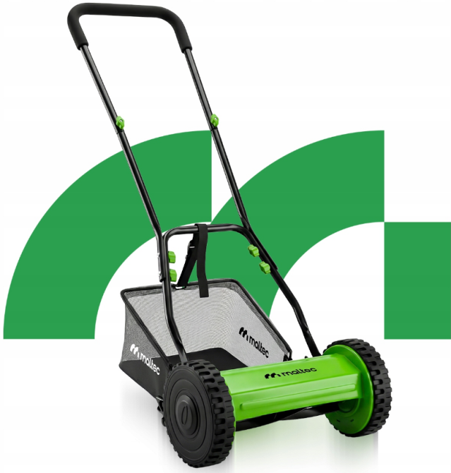 Ручна барабанна косарка з кошиком 22л 30см Maltec (Польща) Київ - фото 10