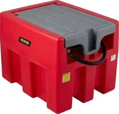 Przenośny zbiornik oleju napędowego 58 galonów Mobilna stacja benzynowa Czerwony tankowania 140 W Zbi Киев