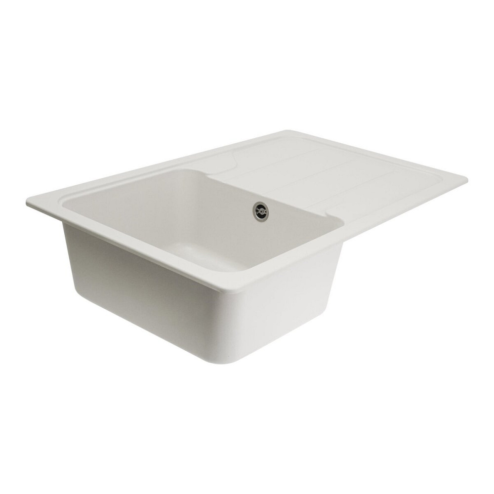 VALESO Гранітна мийка для кухні VALESO VERONA 7850 матова Білосніжна Коломыя - изображение 10