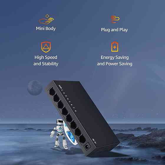 Комутатор NICGIGA GS0800 Луцк