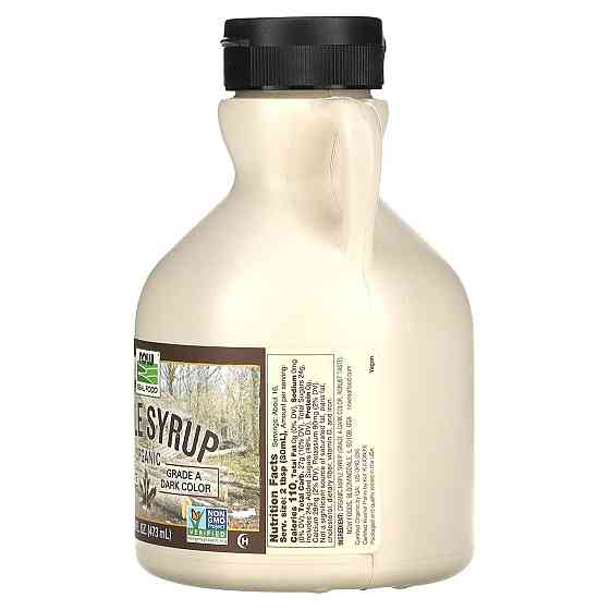 Кленовий сироп Now Foods Maple Syrup Real Food 473 мл Київ