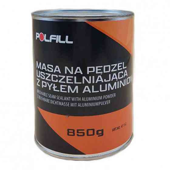 Герметик під кисть (з алюмінієвим порошком) сірий 1кг Polfill Київ