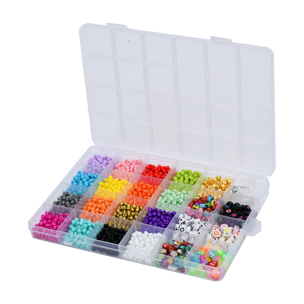 Набір бісеру для виготовлення креативних аксесуарів 1199-148 нитки, намистини Вінниця - фото 1