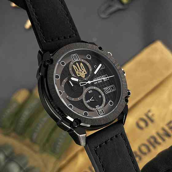 Awarder 016 Тризуб золото All Black Киев