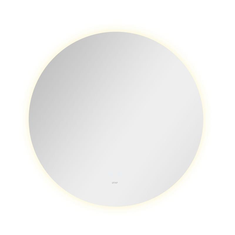 Дзеркало настінне кругле сенсорне Qtap Taurus (TA1) R800 з LED-підсвіткою Touch, з антизапотіванням Харків - фото 6