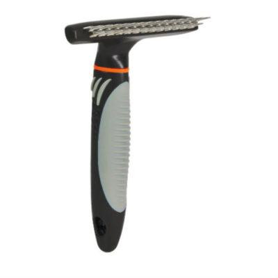 Расческа-грабли с переменным зубом для собак 10x15см Trixie Винница - изображение 1