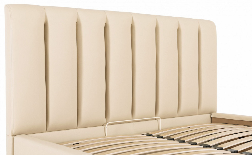 Кровать Двуспальная Sanam Standart 160 х 200 см Fly 2207 Бежевый Днепр - изображение 12