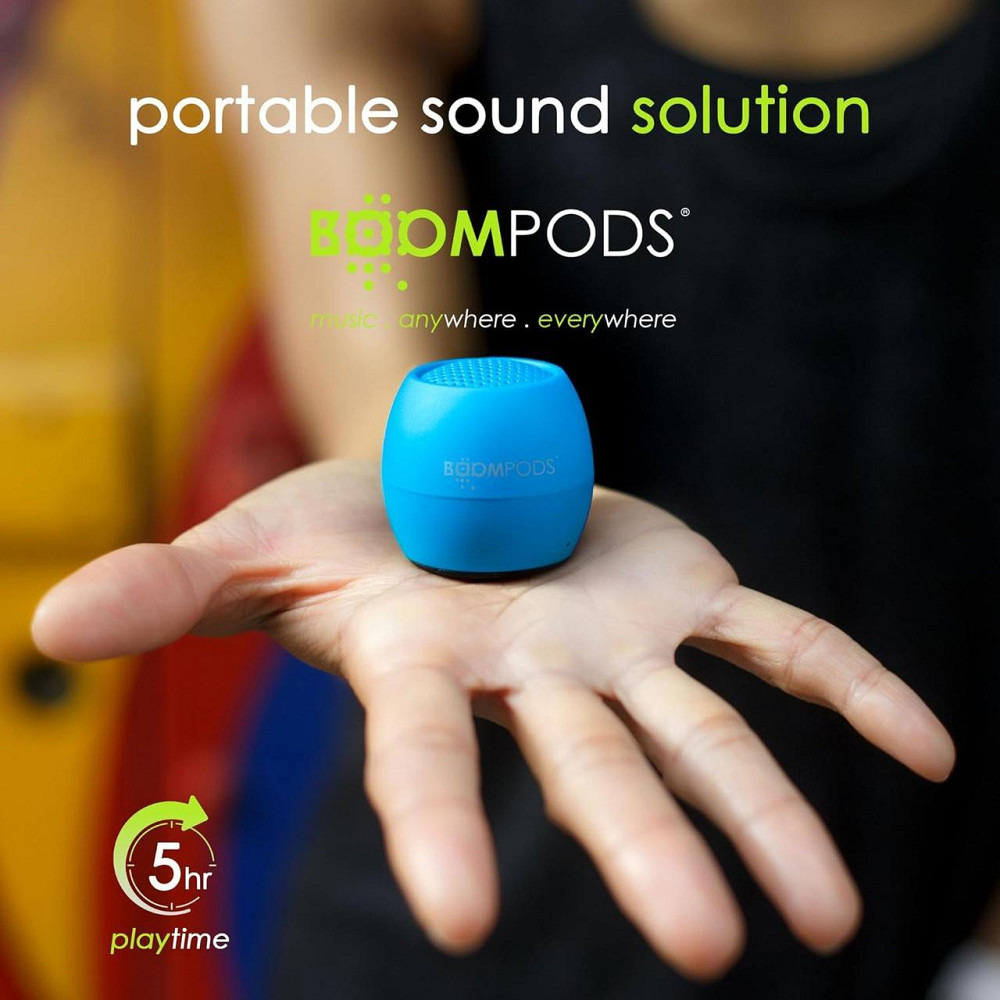 Ультрамаленькая Boompods Zero Мини-портативный динамик Bluetooth со встроенными умными устройствами Amazon Alexa водонепроницаема Киев - изображение 4
