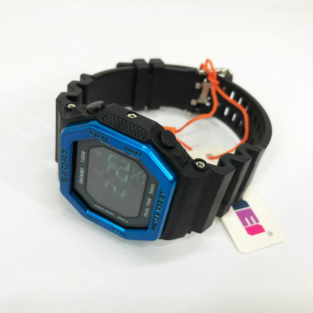 Часы тактические противоударные SKMEI 1988BU, Армейские часы противоударное, Лучшие IQ-771 военные часы Киев - изображение 9