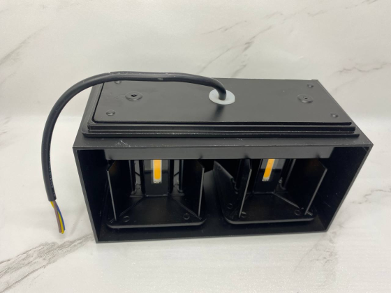 Вуличний LED світильник Brille AL-251 12Вт, IP54, Чорний, Нейтральне світло (Б/в) Київ