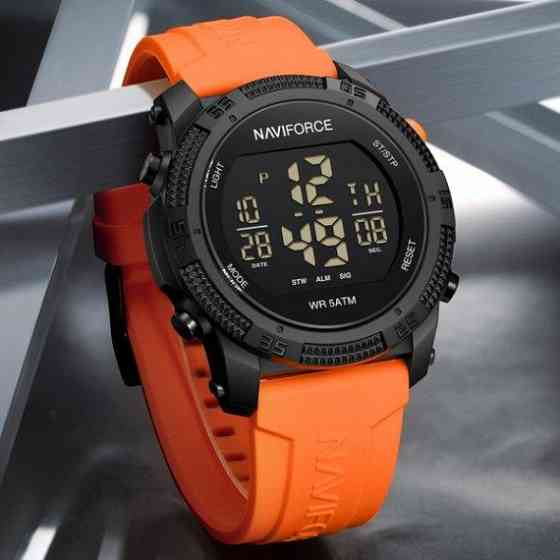 Часы мужские наручные Naviforce Europe (Orange) Винница