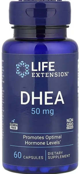Гормон ДГЕА сульфат Life Extension DHEA 50мг 60 капс Киев - изображение 1