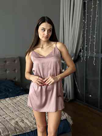 Шелковая ночная рубашка Какао XS/S Харьков