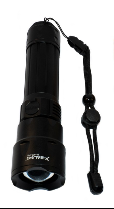 Світлодіодний ручний ліхтарик Bailong BL-A75-P90 zoom + Type-C + 26650 (3xAAA) 5 режимів Одеса - фото 4