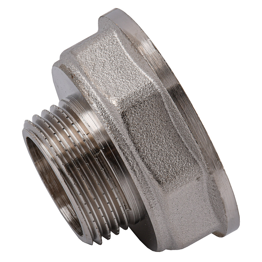 Перехідник редукційний 1 1/2″х1″ВЗ нікельований восьмигранний NK753O OPTIMUM Тернополь - изображение 1