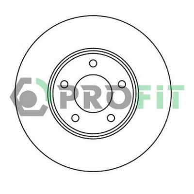 Тормозной диск Profit 5010-2007 Винница - изображение 1