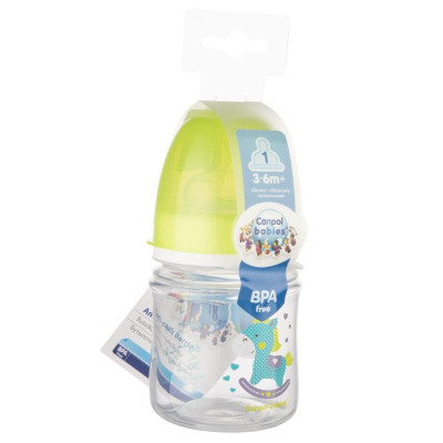 Бутылочка для кормления Canpol babies Easystart Цветные зверьки 120 мл Бирюзовая (35/205) Винница - изображение 2