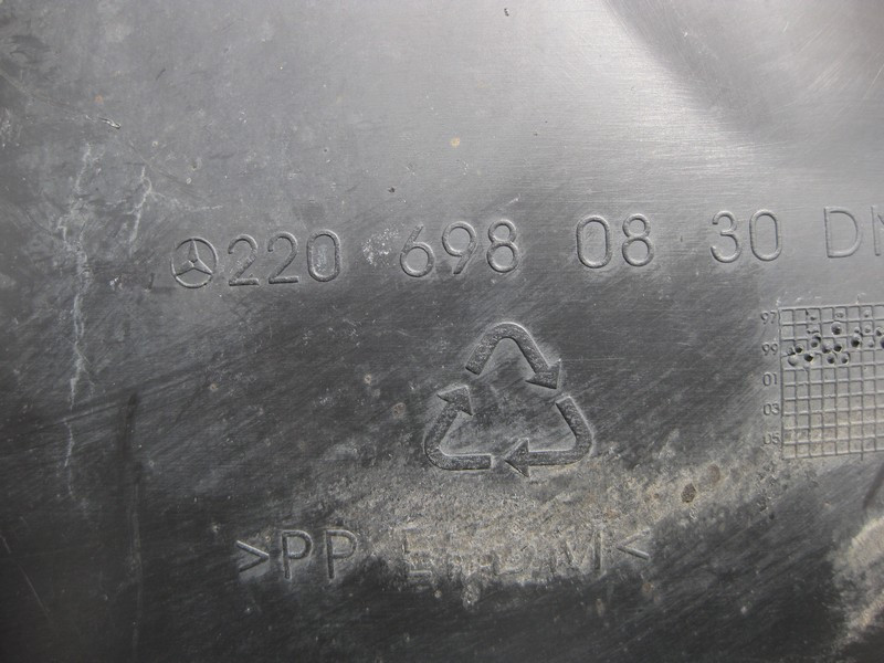 Mercedes-Benz  A2206901630 Підкрилок передній правий ззаду W220 Одеса - фото 3