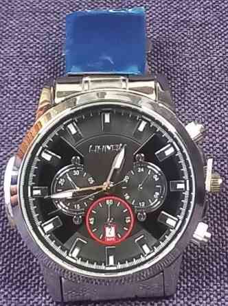 Роскошные модные мужские часы Liandu с календарем из нержавеющей стали. Киев