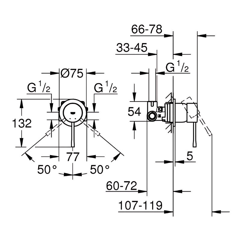 Готовий комплект для гігієнічного душу Grohe Essence з Tempesta-F (UA111197243) ( 26054 ) Харьков - изображение 3