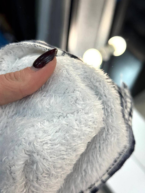 Жіноча тепла сорочка з капюшоном у карту байка на хутрі Чорний Одеса - фото 2