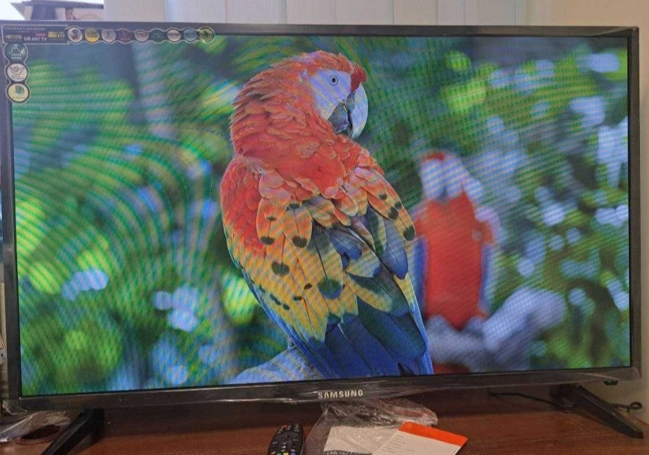 Потужний Телевізор: Samsung 4K Smart TV 45" IPS, T2, Wi-Fi Корея. Харків - фото 1