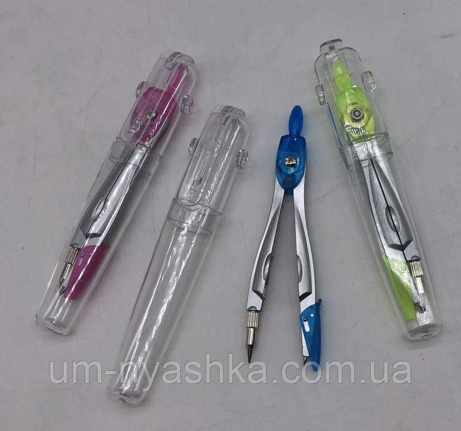 Циркуль канцелярский металлический в компактной пластиковой упаковке Кривой Рог - изображение 1