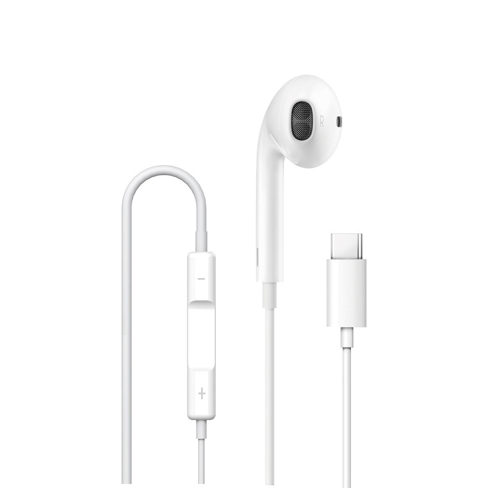 Навушники дротові WIWU EB307 Solobuds Wired Earbuds (Type-C) White Одеса - фото 1