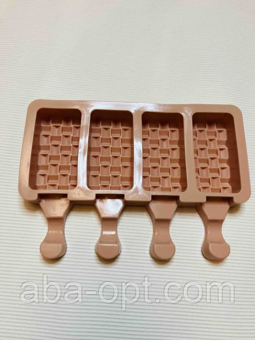 Форма силіконова на 4 вироби Морозиво Плетенка (шт.) Одеса - фото 1