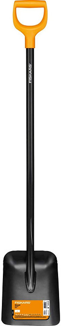 Садова Лопата совкова (шуфля) 127 см Fiskars "Solid" (132403/1003457) Ресорна сталь Нововолинськ - фото 8