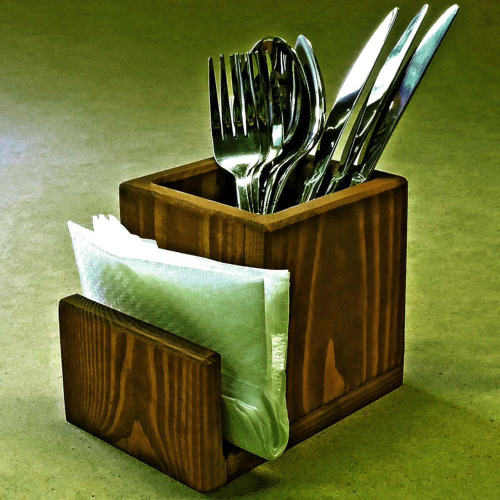 Підставка для столових приборів "Пранзо" латте Миколаїв - фото 1