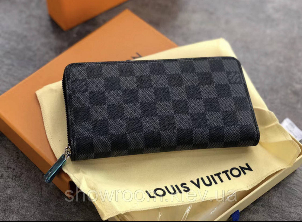 Жіночий гаманець Louis Vuitton (60017) grey Київ - фото 1