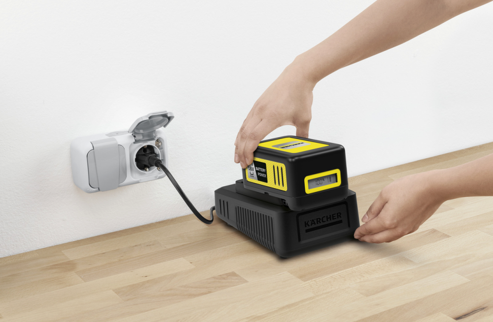Профессиональный быстрозарядный комплект 18 В 5,0 Аh Karcher (2.445-063.0) Киев - изображение 8