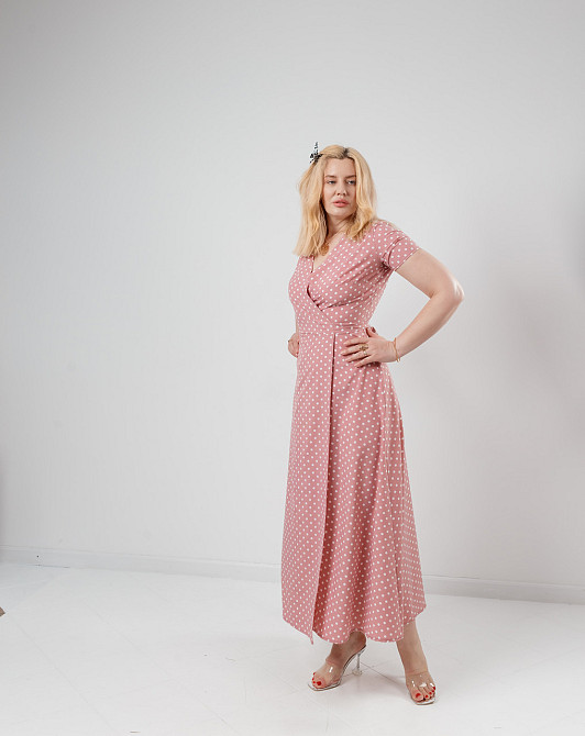 Літнє плаття в підлогу "Кайлі" оптом | Батал Київ - фото 9