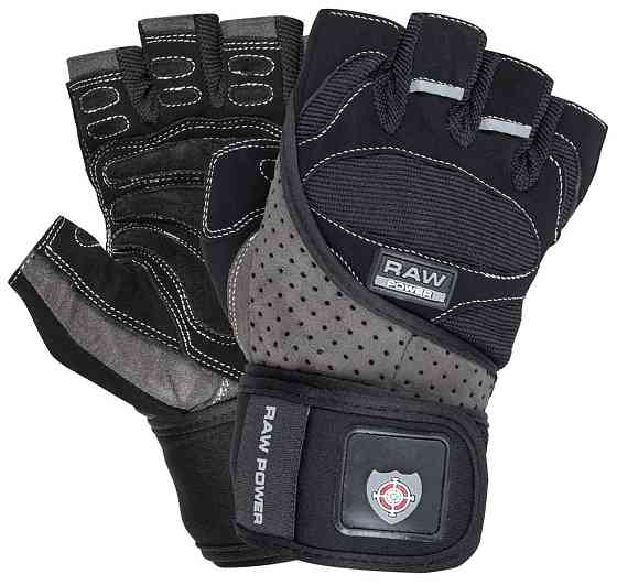 Рукавички для фітнесу Power System PS-2850 Raw Power Black/Grey XXL Каменское