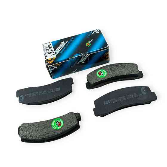 Колодки 2121-21214, 2123 передні (к-кт 4 шт) BEST гальмівні Мукачево