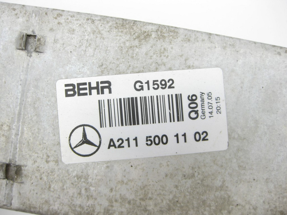 Mercedes-Benz  A2115001102 Інтеркулер E-class W211 E-class S211 Одеса - фото 6