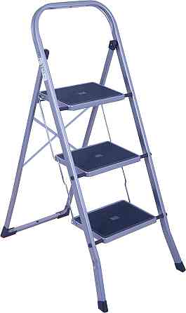 Драбина металева 3 сходинки гумове покриття 2123 Харків