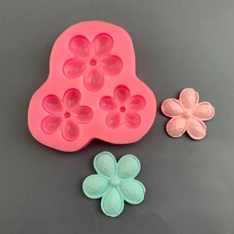 Молд для квітів 75 на 67 мм рожевий Київ - фото 5