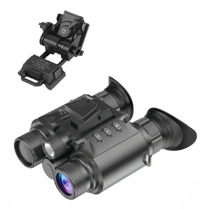 Бінокль нічного бачення Z9158 4K FHD HD 850нм (до 600 м у темряві) MicroSD 64 GB + кріплення Wilcox L4G24 (Метал) Київ - фото 1