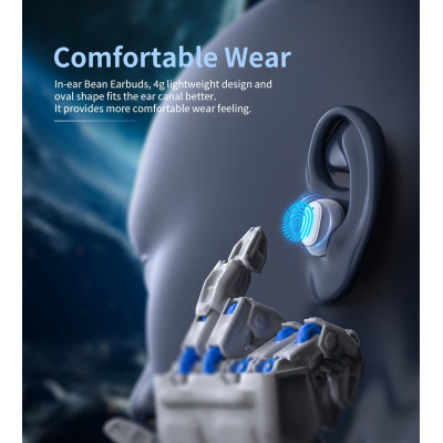 Навушники Choetech TWS Small Cube White (BH-T23-WH) Вінниця - фото 5