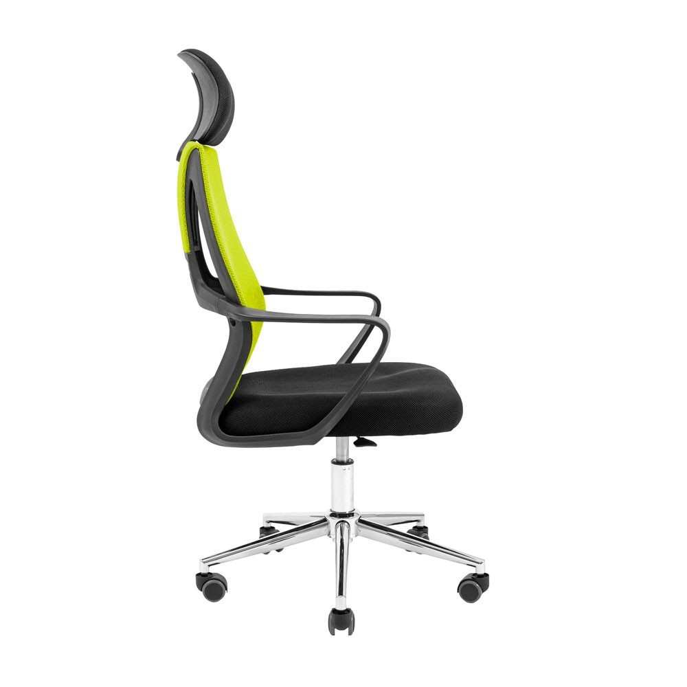 Офисное Кресло Руководителя Profi Piastra Хром Черно-желтый Киев - изображение 3