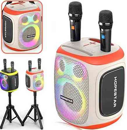 Беспроводная колонка HOPESTAR PARTY 130, 120 Вт (2 микрофона) Харьков