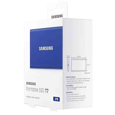 Накопичувач SSD USB 3.2 2TB T7 Samsung (MU-PC2T0H/WW) Вінниця