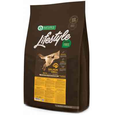 Сухой корм для собак Nature's Protection Lifestyle Grain Free Salmon with krill Starter For Puppies 1 (NPLS45683) Винница