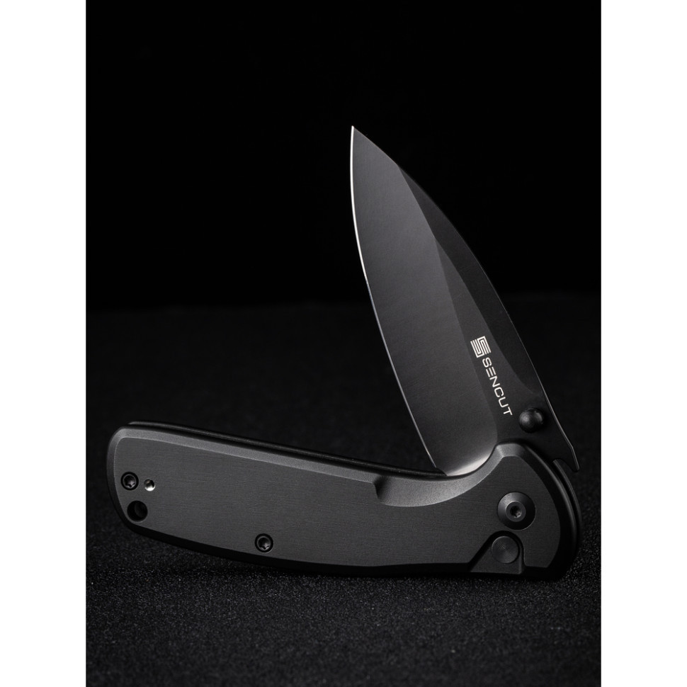 Ніж складаний кишеньковий Sencut ArcBlast, (7.6 см) 9Cr18MoV / Aluminum чорний Київ - фото 10