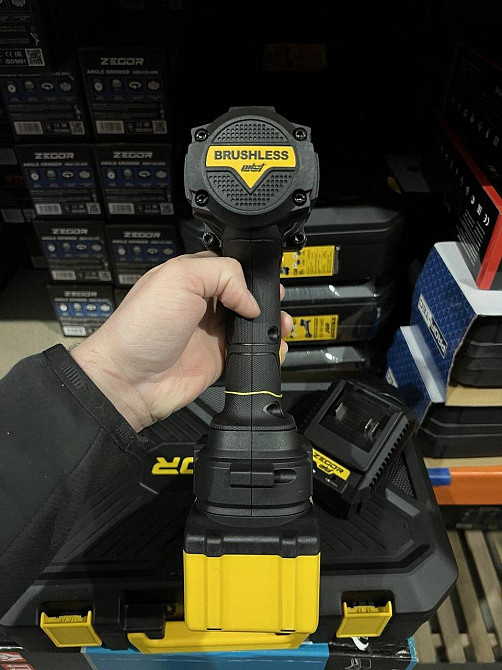Гайковерт ударний акумуляторний ZEGOR SDPP-21BL-1100 (акум 21V 6.0Ah 1шт і зарядка) Київ - фото 3