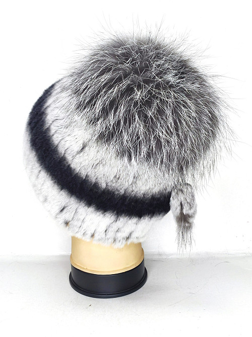 Шапка хутряна жіноча Тіфані Rex Шиншиловий Харків - фото 9