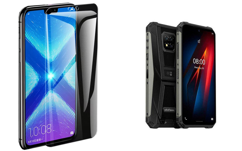 Защитное стекло NeoGlass для Ulefone Armor 8 Pro – ультрапрозрачное и устойчивое Киев - изображение 2