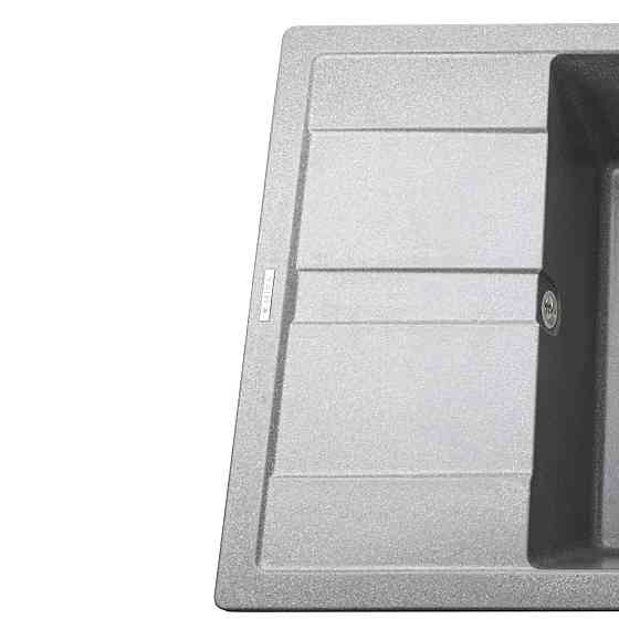 Гранитная мойка Mira ONZA серый 650 х 500 мм (000028978) Киев